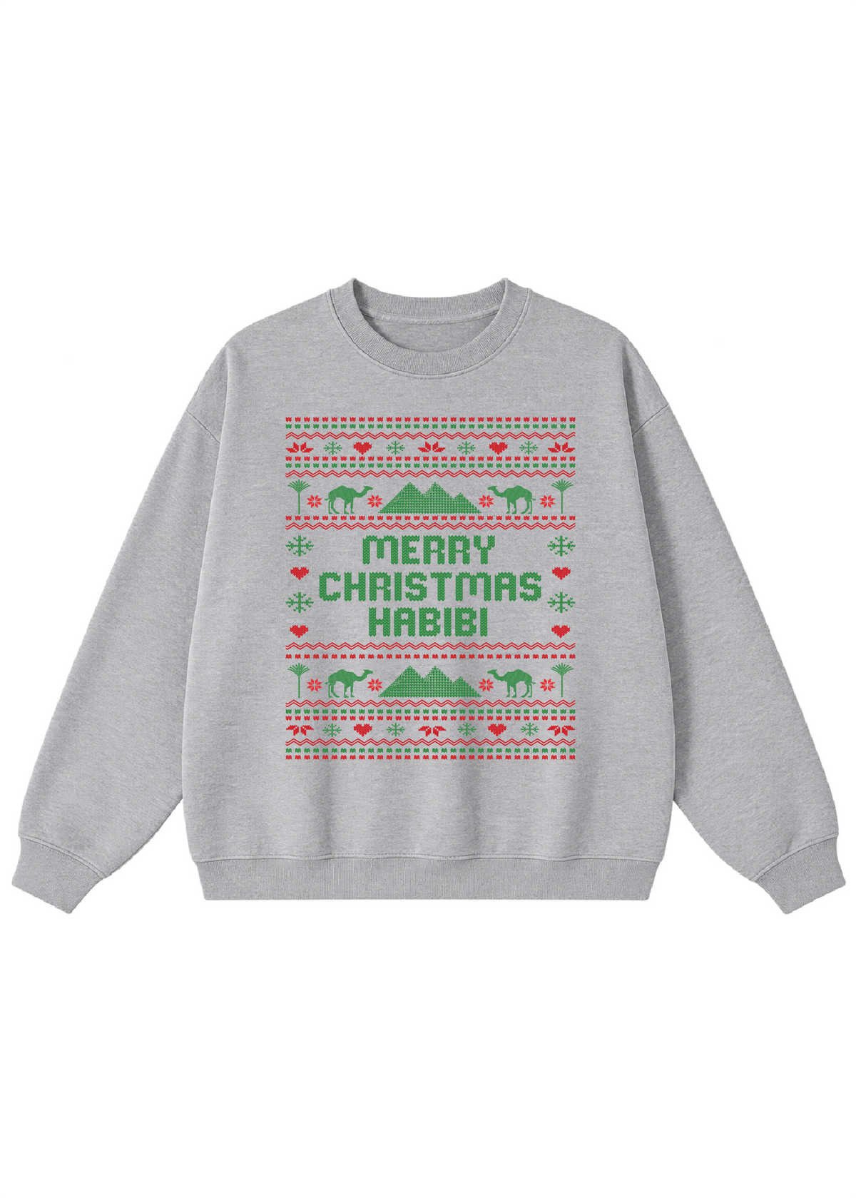 Merry Christmas Habibi - Ugly Christmas Crewneck