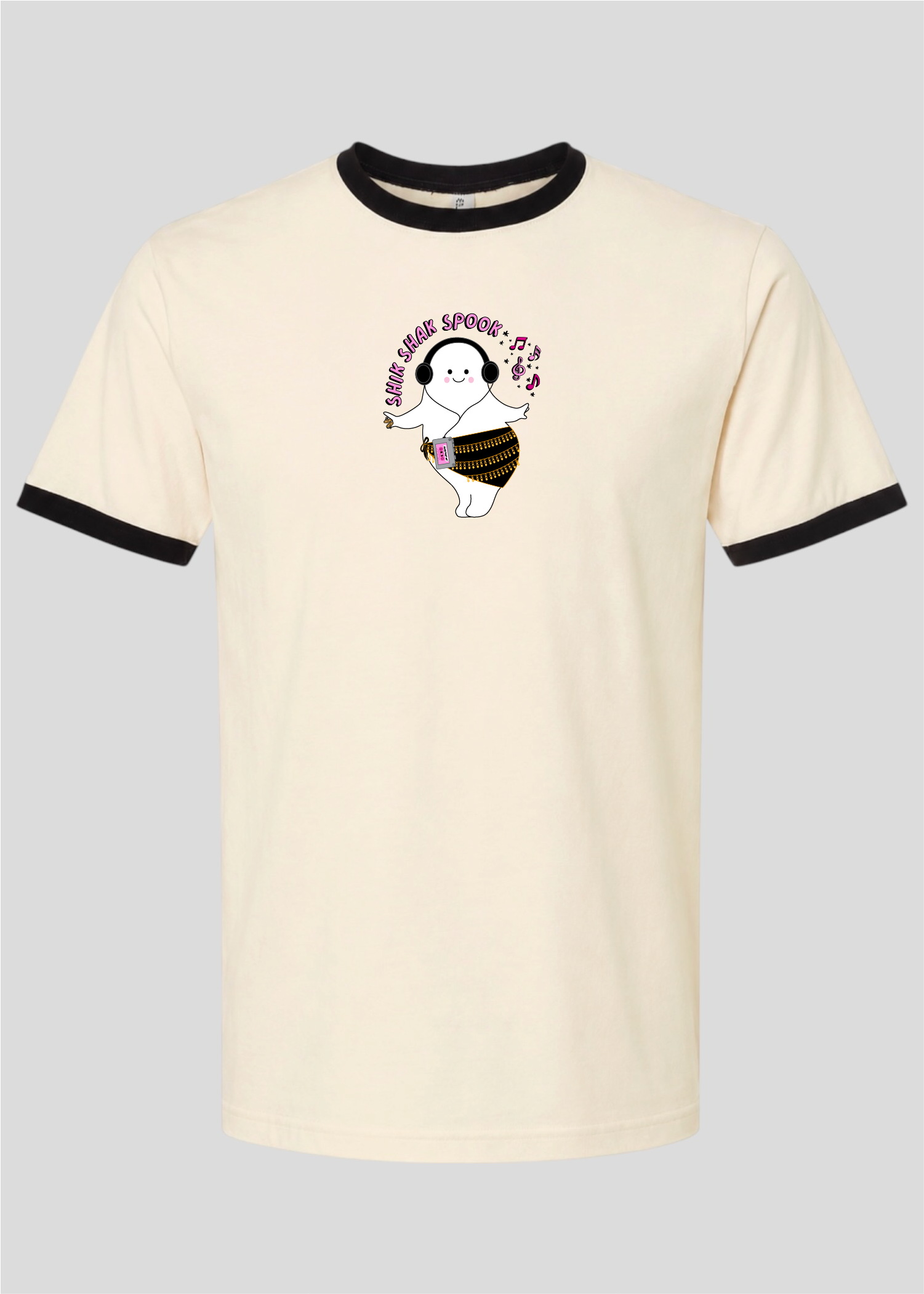 Shik Shak Spook Belly Dancing Ghost Tee
