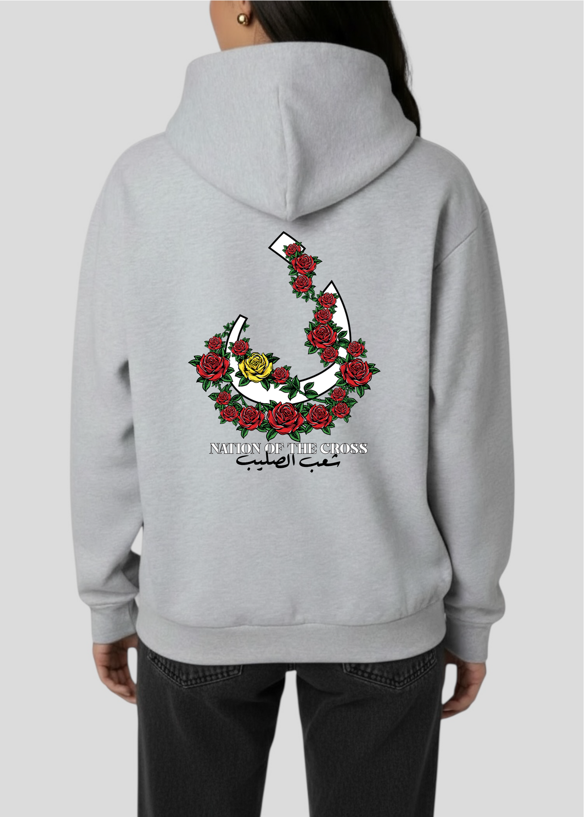 [Embroidered and Printed] Nation of the Cross: The 21 Martyrs Hoodie