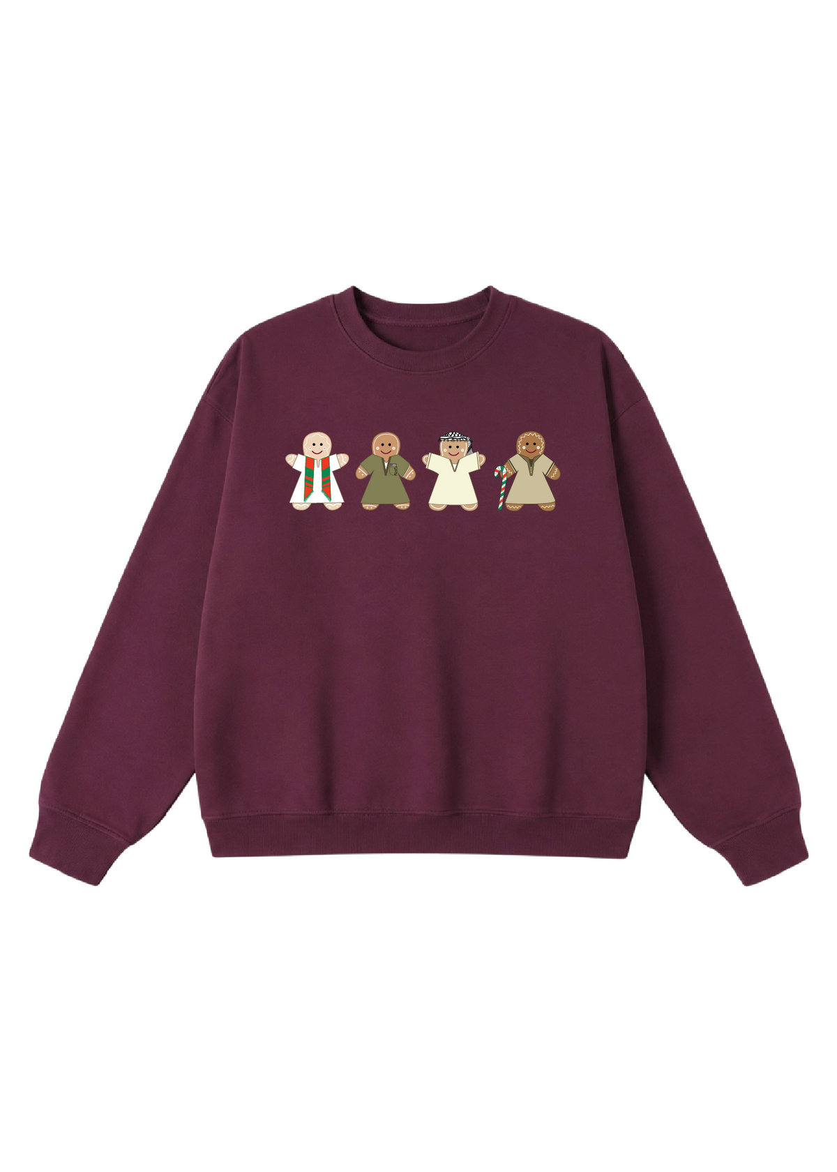 Gingerbread Men in Galabeyas Crewneck