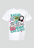 Raised on Arabic Love Songs Retro Tee