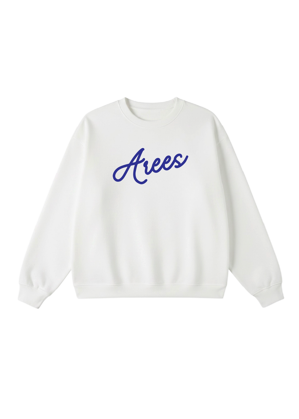 Arees Cursive Script Crewneck