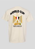 Egypt World Cup: Coat of Arms Eagle Holding Trophy Tee