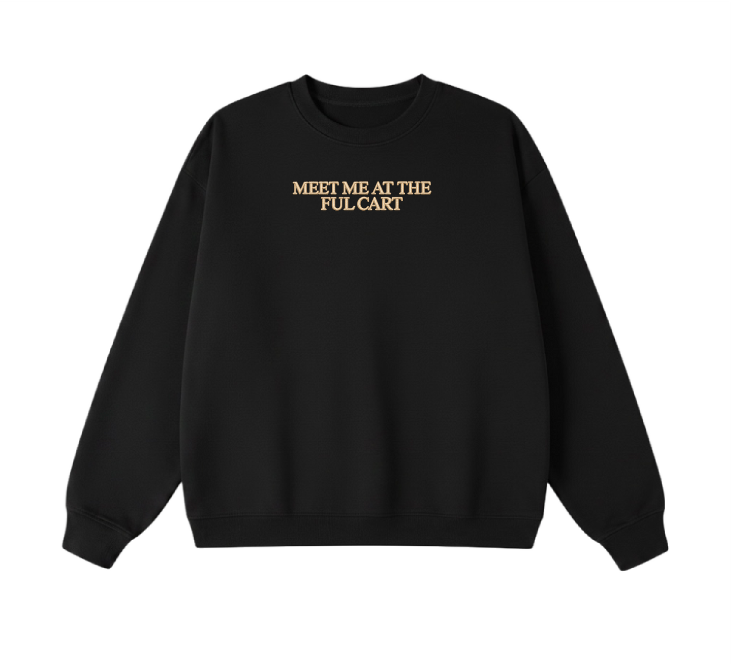 Embroidered Meet Me at the Ful Cart Crewneck