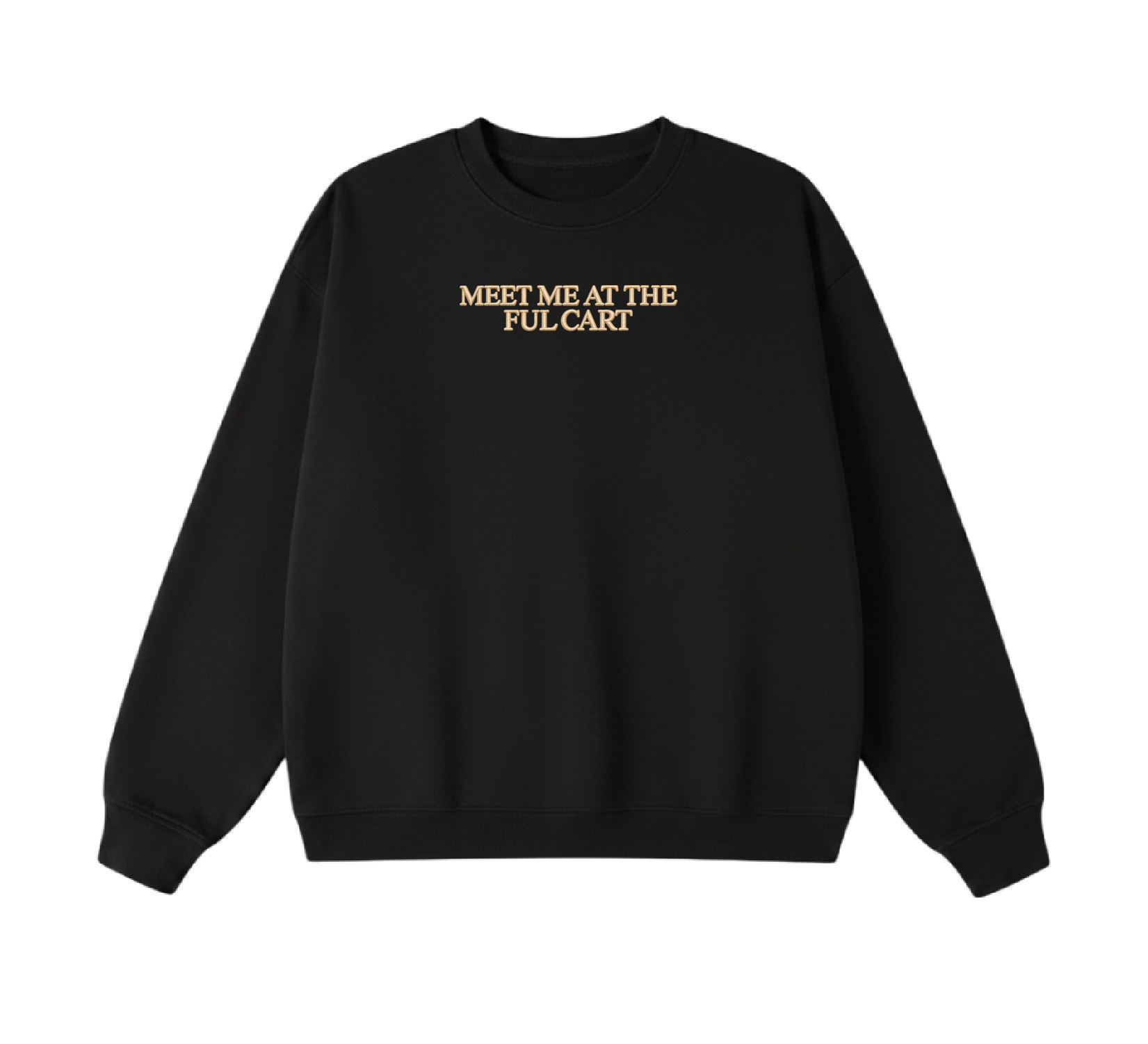 Embroidered Meet Me at the Ful Cart Crewneck