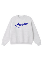 Aroosa Cursive Script Crewneck