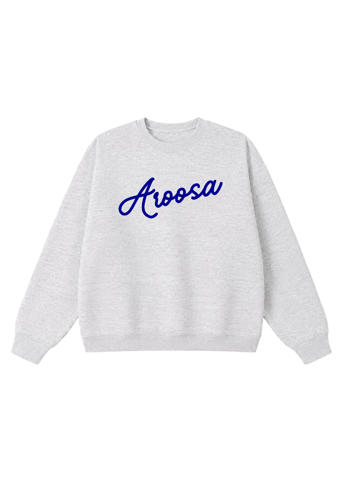 Aroosa Cursive Script Crewneck