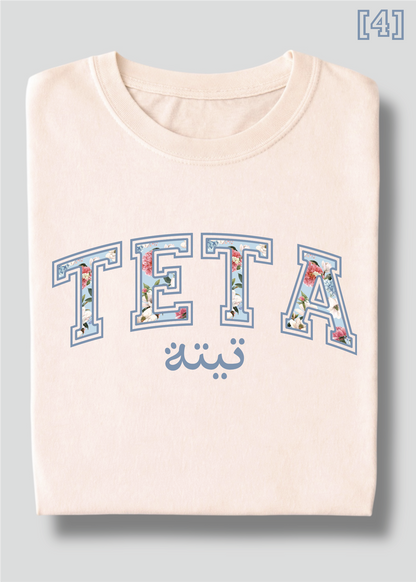 Floral Teta Tee