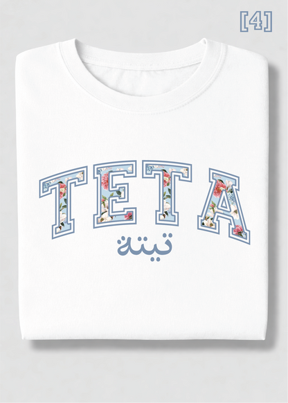 Floral Teta Tee