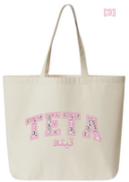 Floral Teta Jumbo Tote