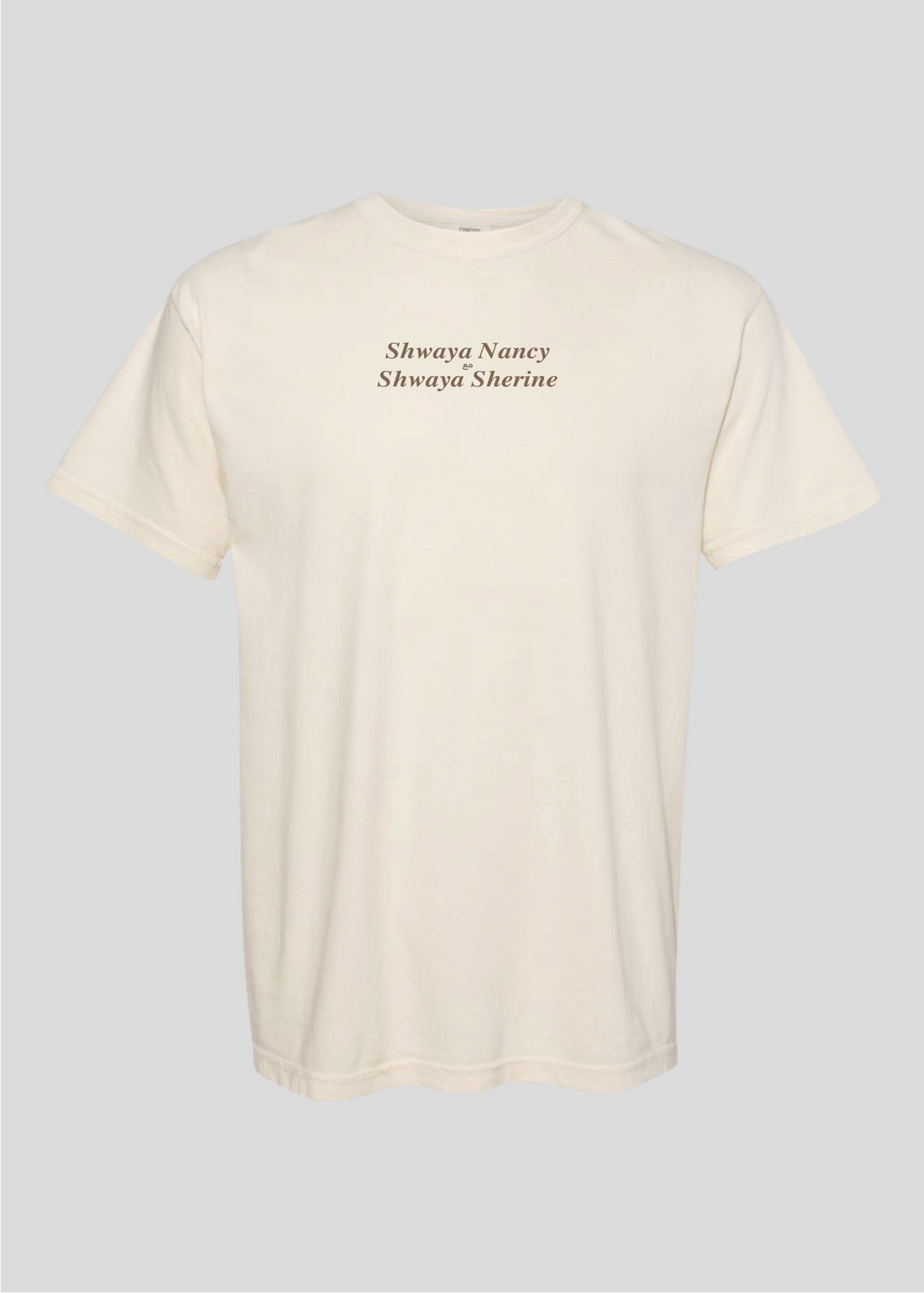 Shwaya Nancy with Shwaya Sherine Tee