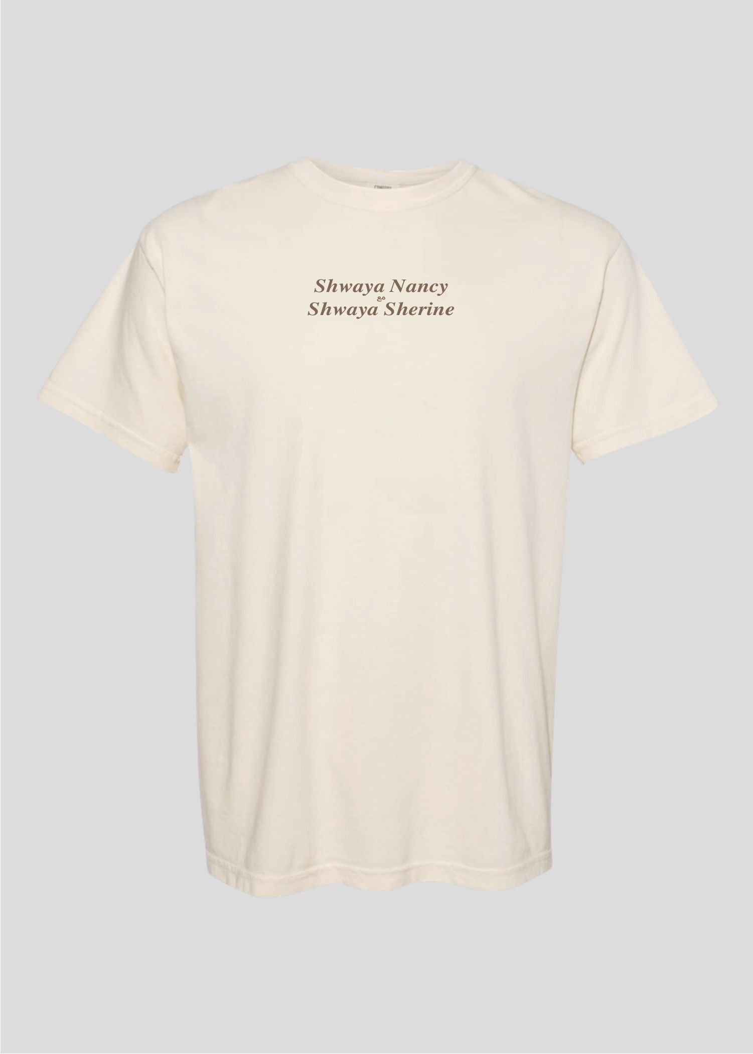 Shwaya Nancy with Shwaya Sherine Tee