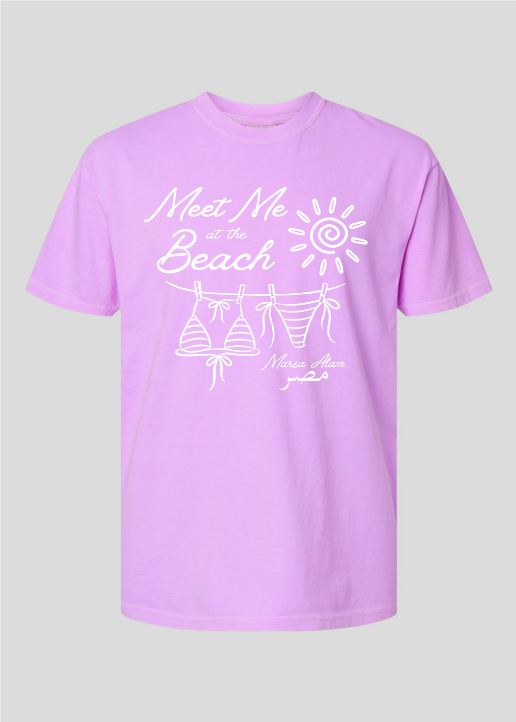 Meet Me at the Beach- Egypt Bikini Tee