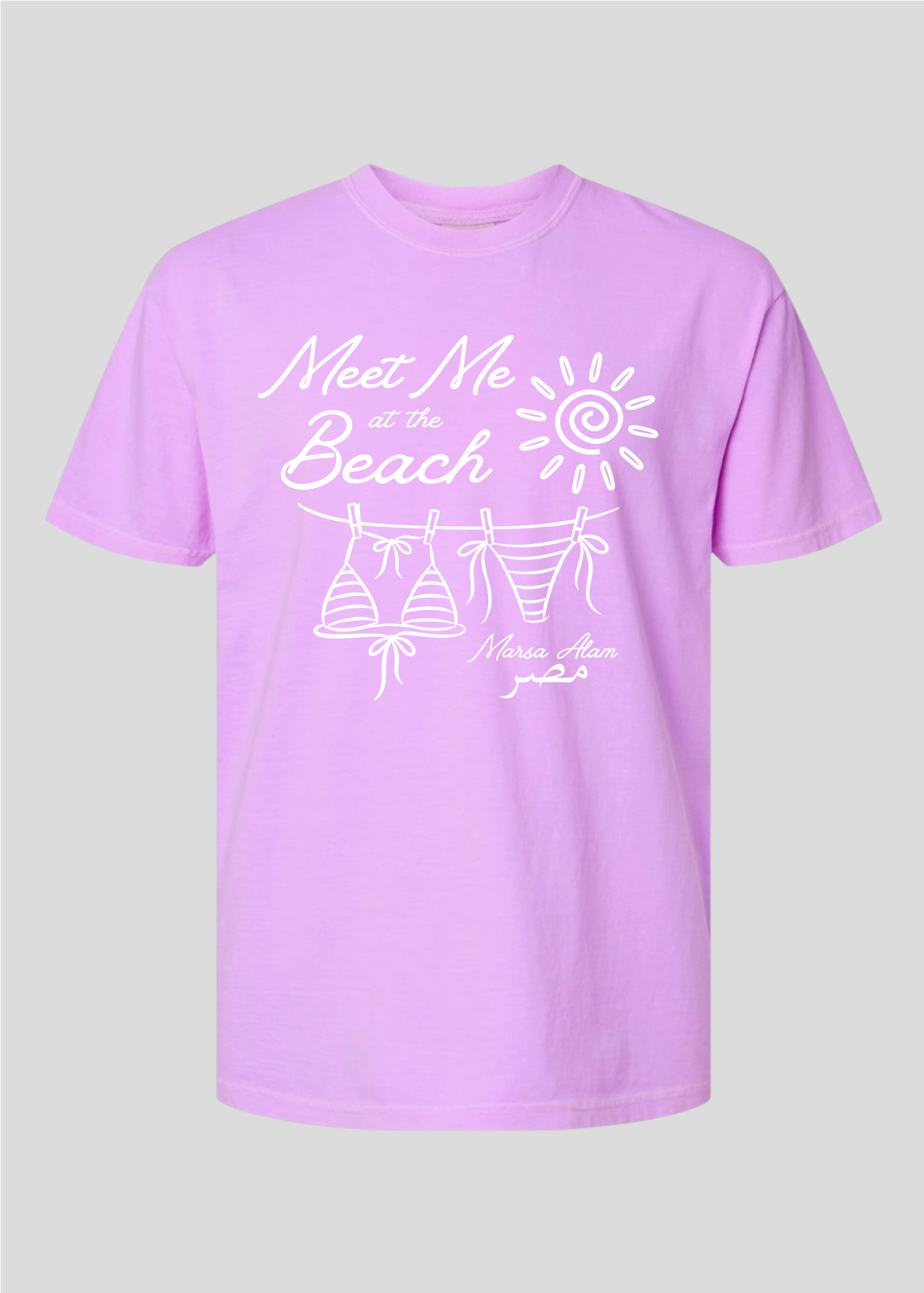Meet Me at the Beach- Egypt Bikini Tee
