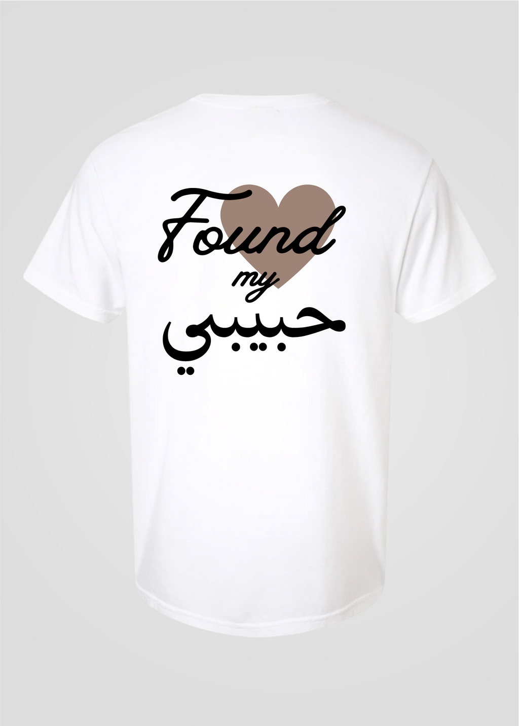 Custom Date: Found My Habibi Tee
