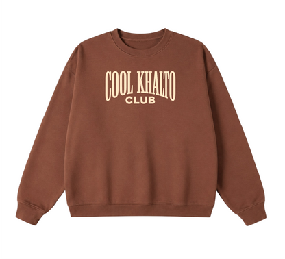 Cool Khalto Club Crewneck