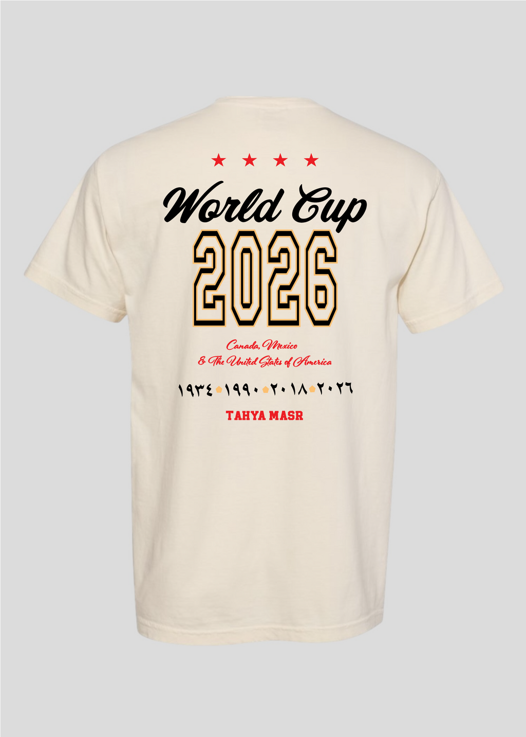 Egypt World Cup: Arabic Date Legacy Tee