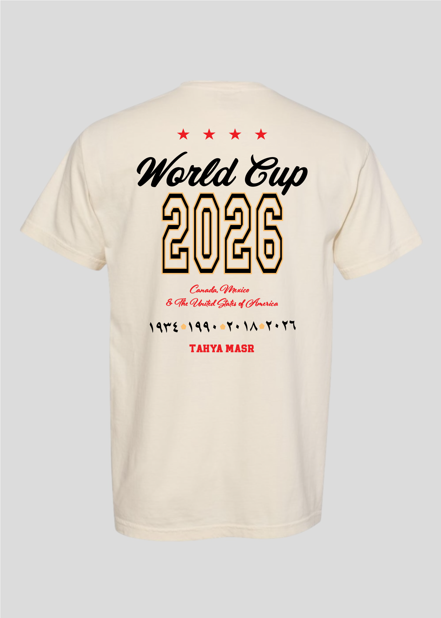 Egypt World Cup: Arabic Date Legacy Tee
