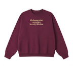 Embroidered I'd Choose to be Egyptian in Every Lifetime Crewneck