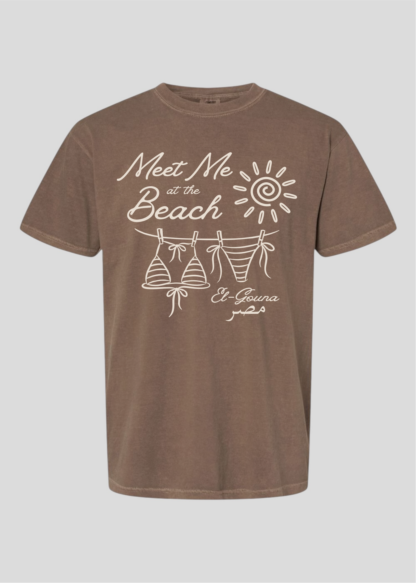 Meet Me at the Beach- Egypt Tee