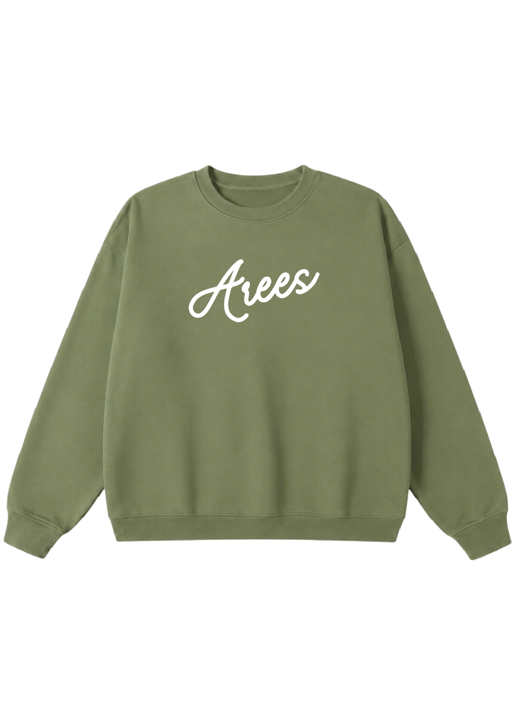 Arees Cursive Script Crewneck