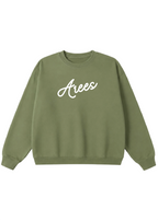 Arees Cursive Script Crewneck