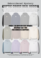 [DEAL HOODIE] Embroidered Unisex Mystery Coptic Cross Hoodie