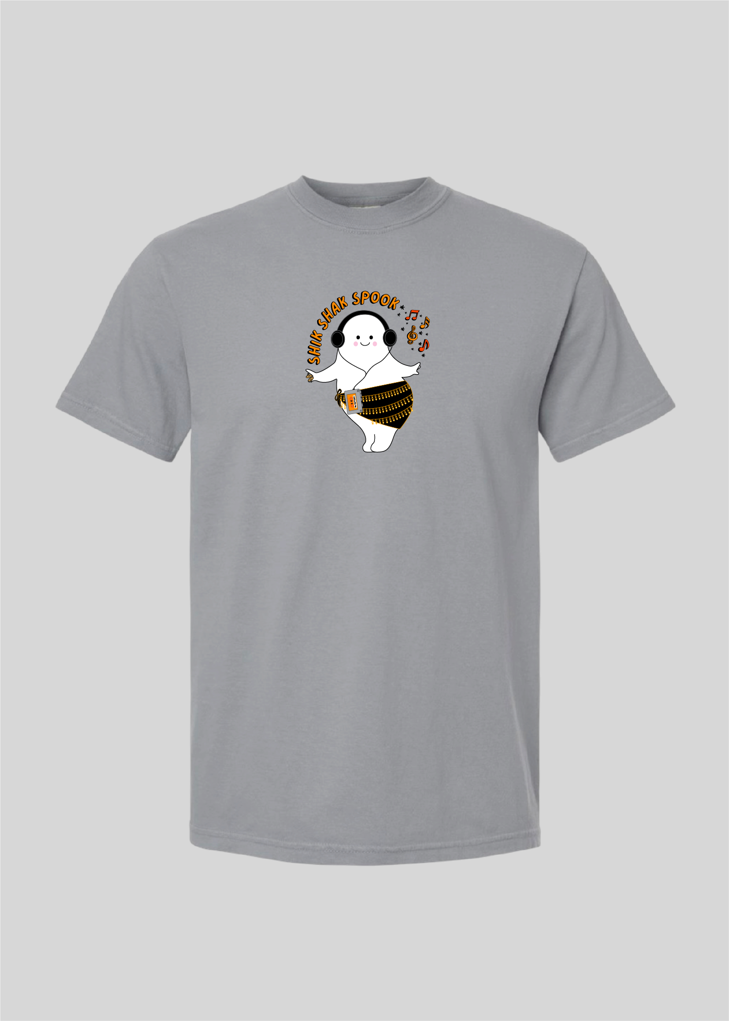 Shik Shak Spook Belly Dancing Ghost Tee