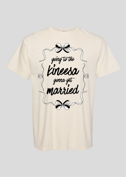 Bow: Going to the Kineesa Gonna Get Married Tee