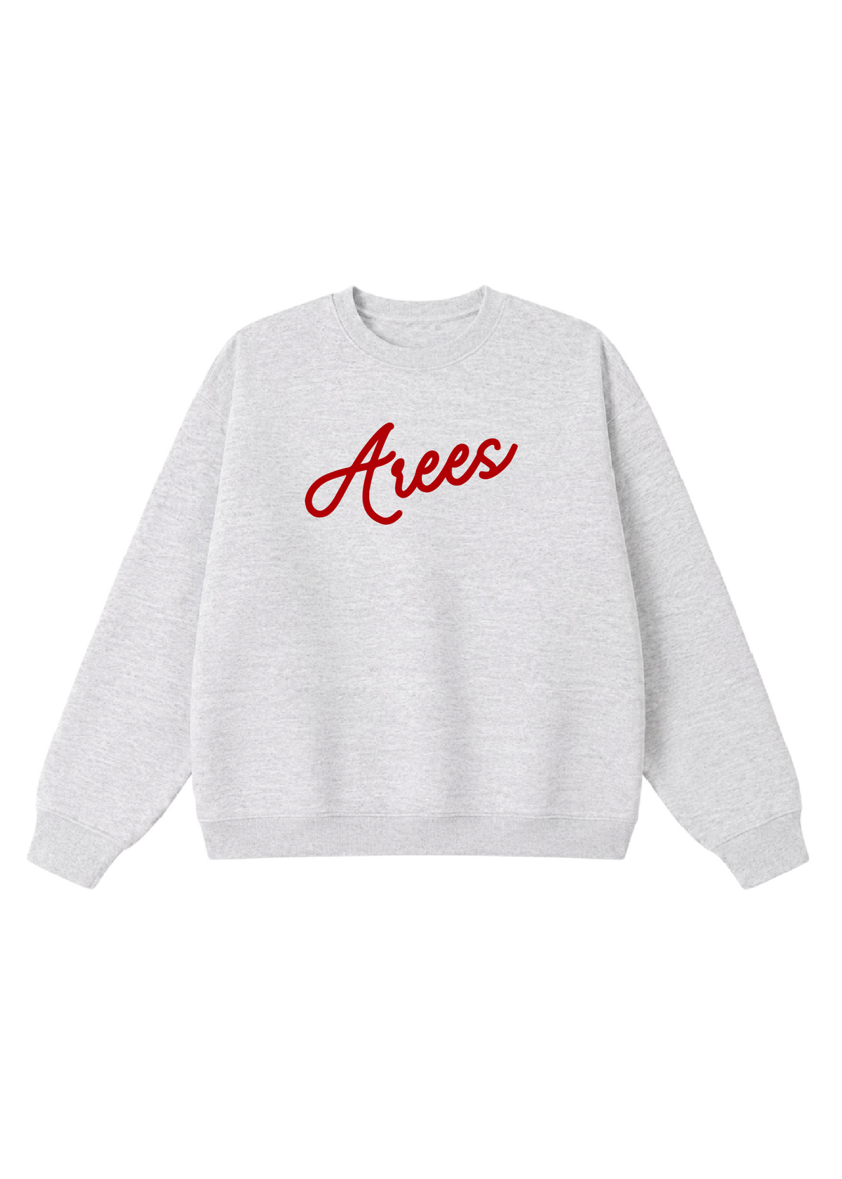 Arees Cursive Script Crewneck