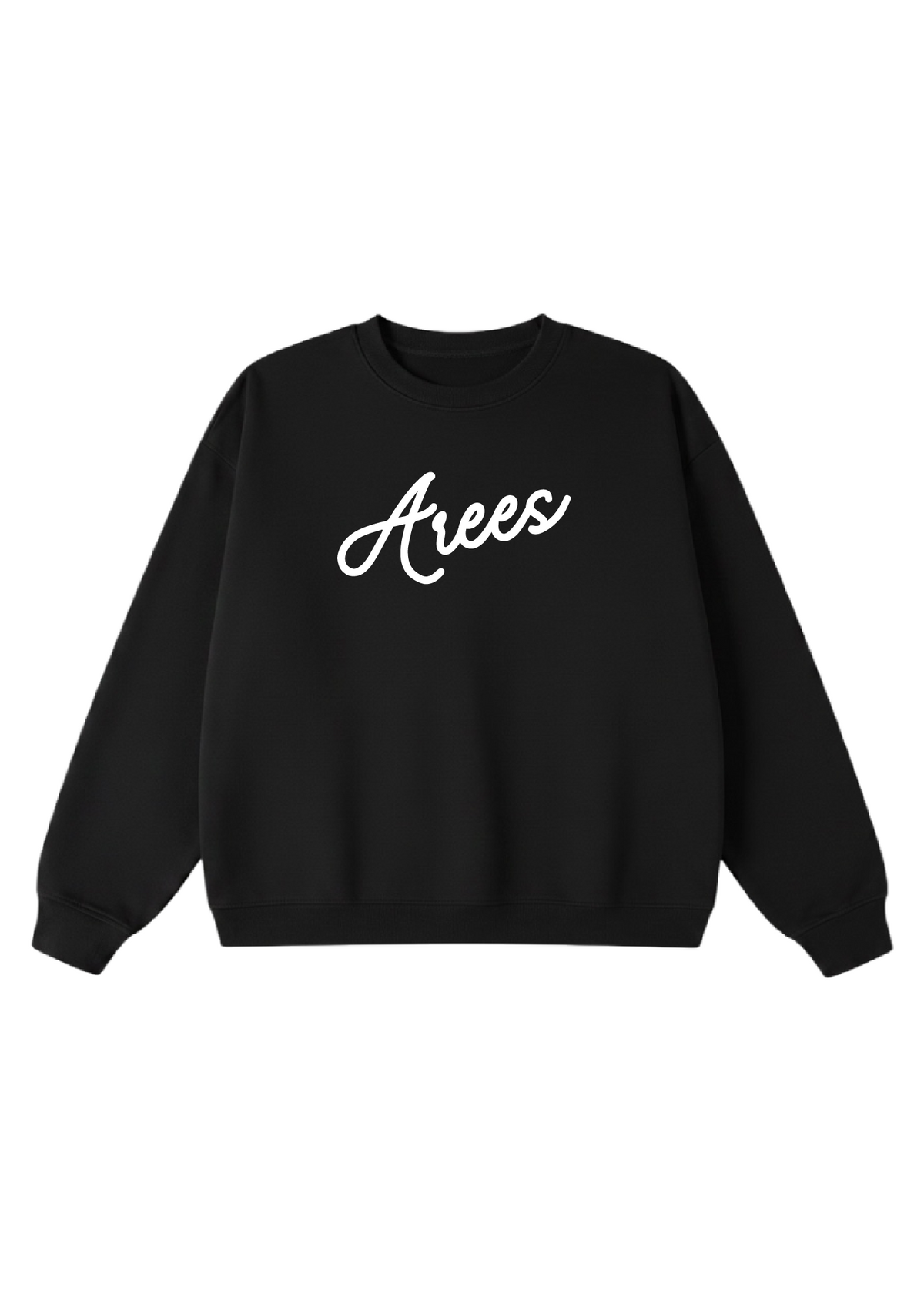 Arees Cursive Script Crewneck