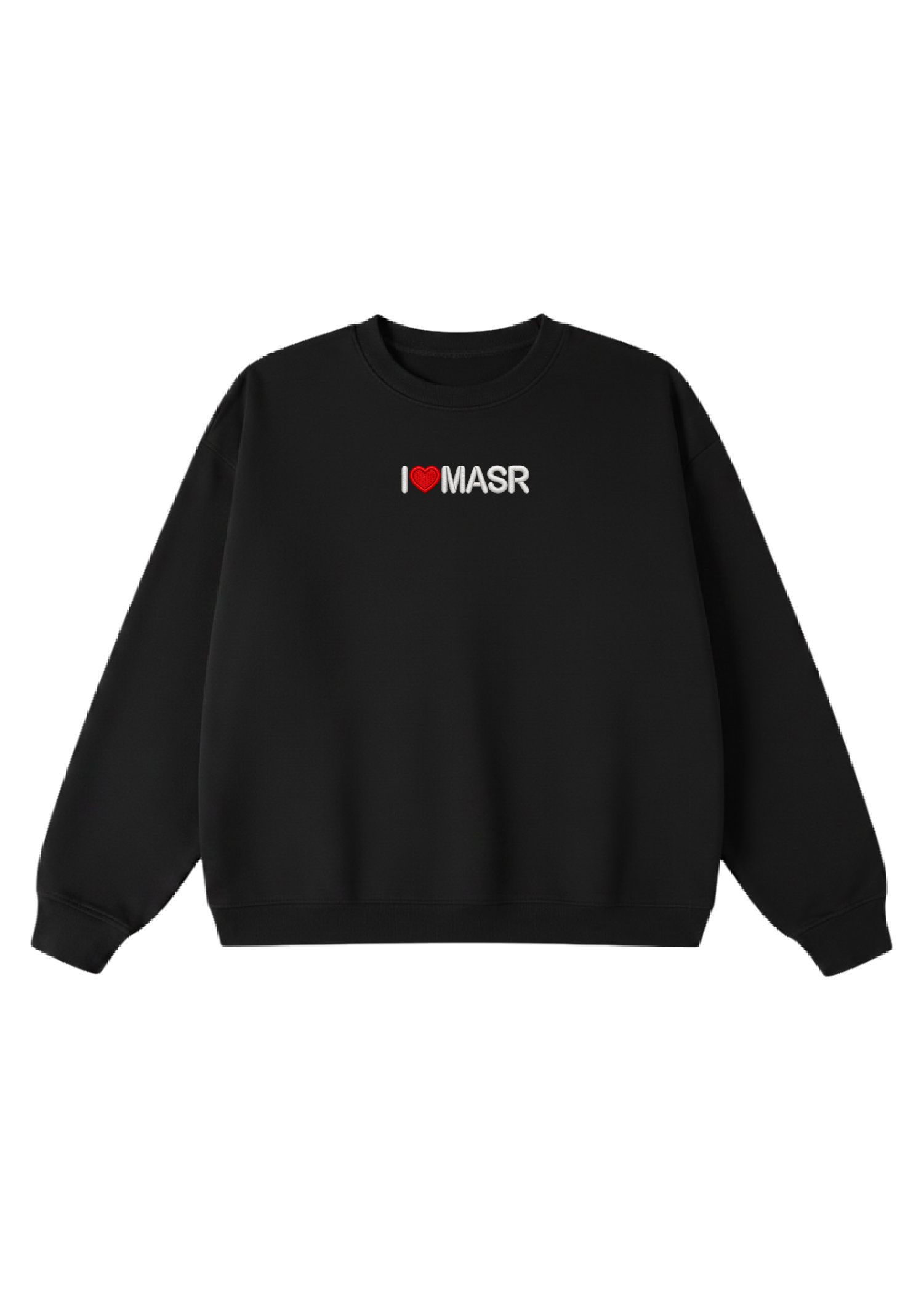 Embroidered I Heart Masr Crewneck