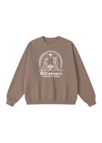 Christ Is Born Nativity Scene Crewneck