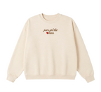 Embroidered Just a Girl That Loves Masr Crewneck
