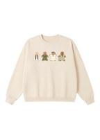 Gingerbread Men in Galabeyas Crewneck