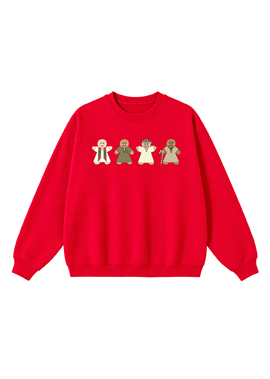 Gingerbread Men in Galabeyas Crewneck