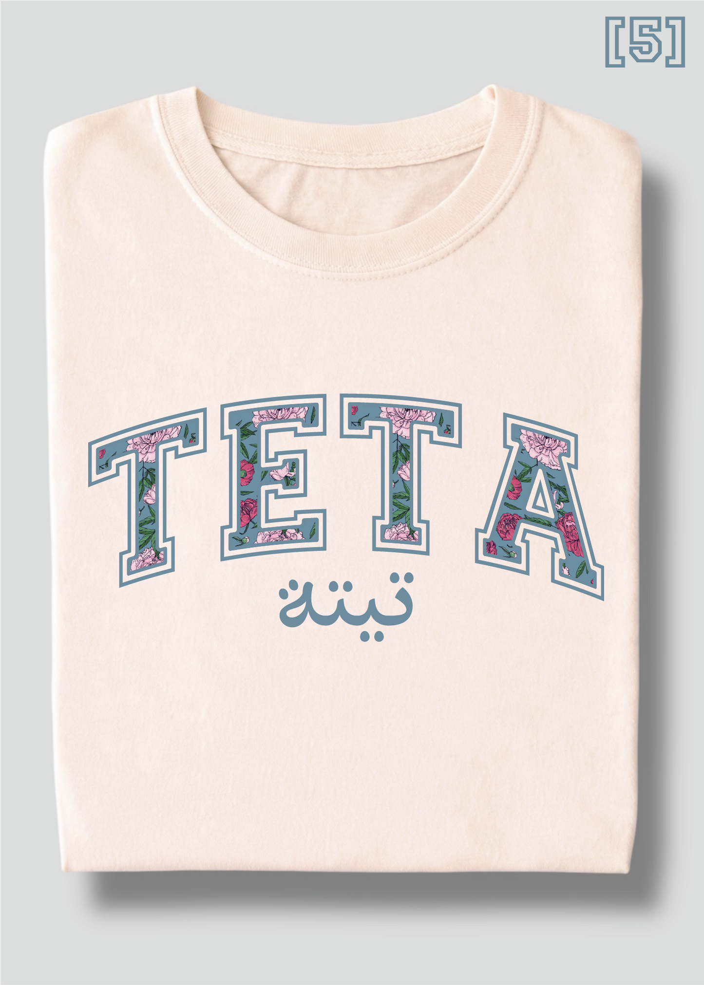 Floral Teta Tee
