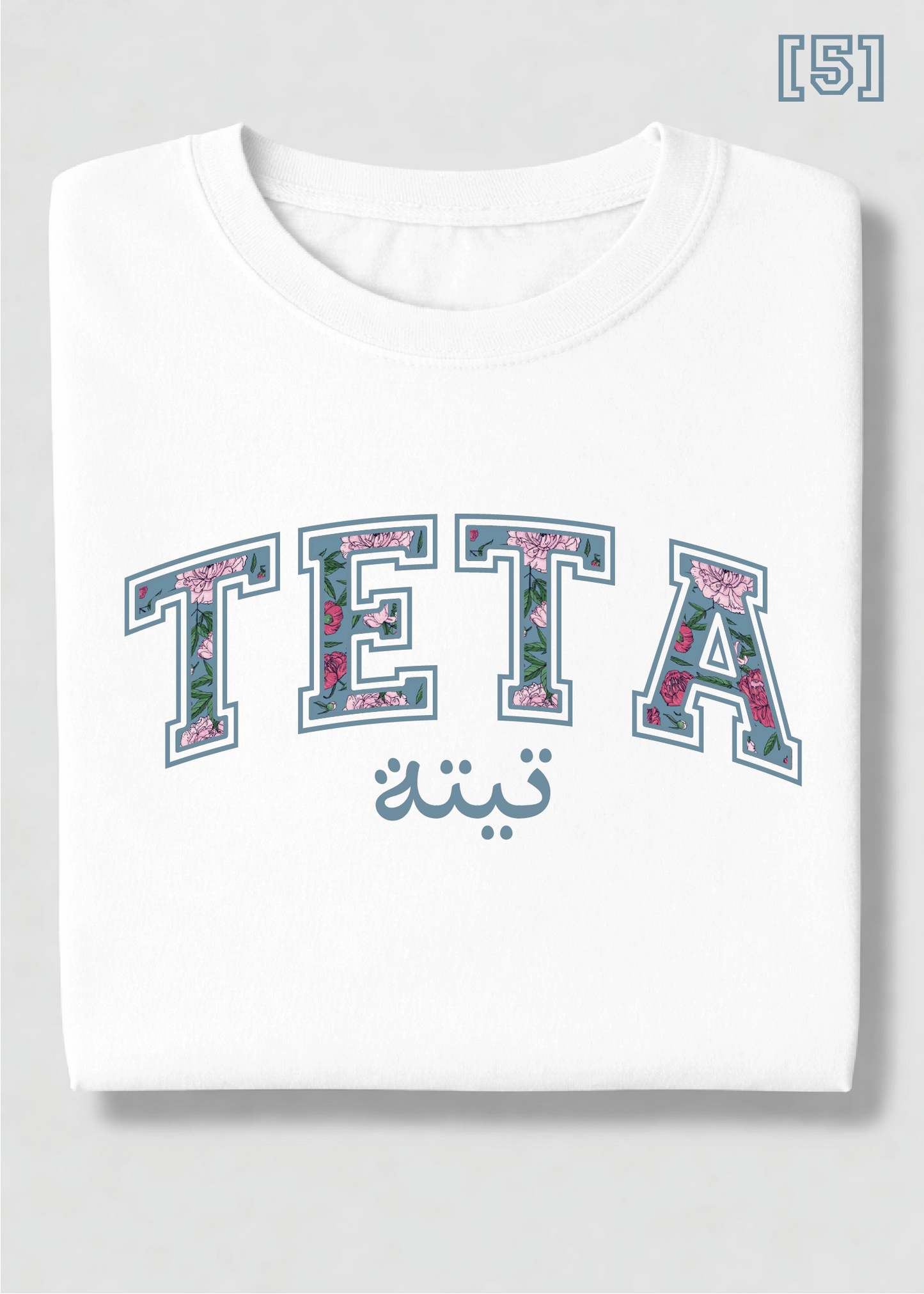 Floral Teta Tee