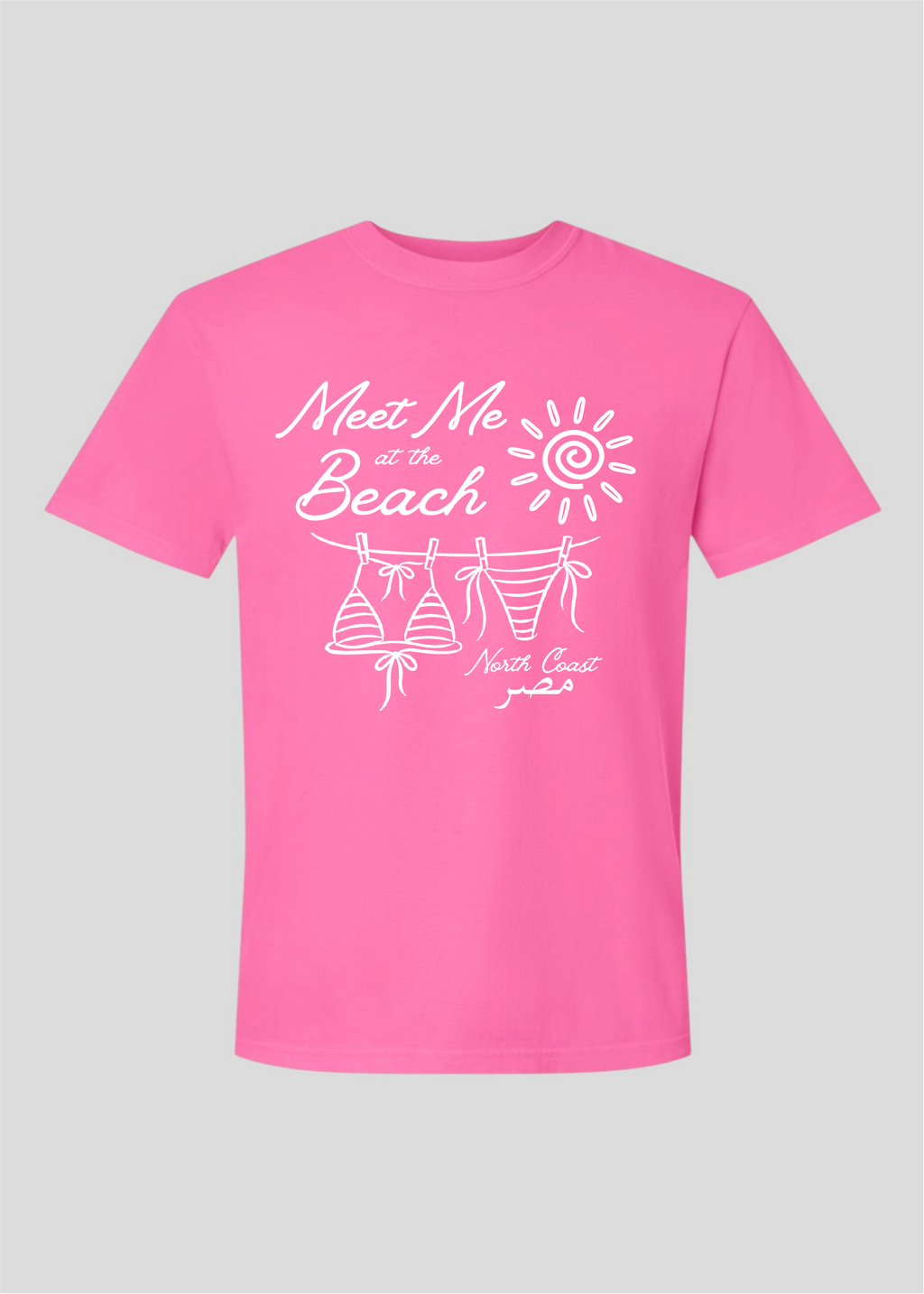 Meet Me at the Beach- Egypt Bikini Tee