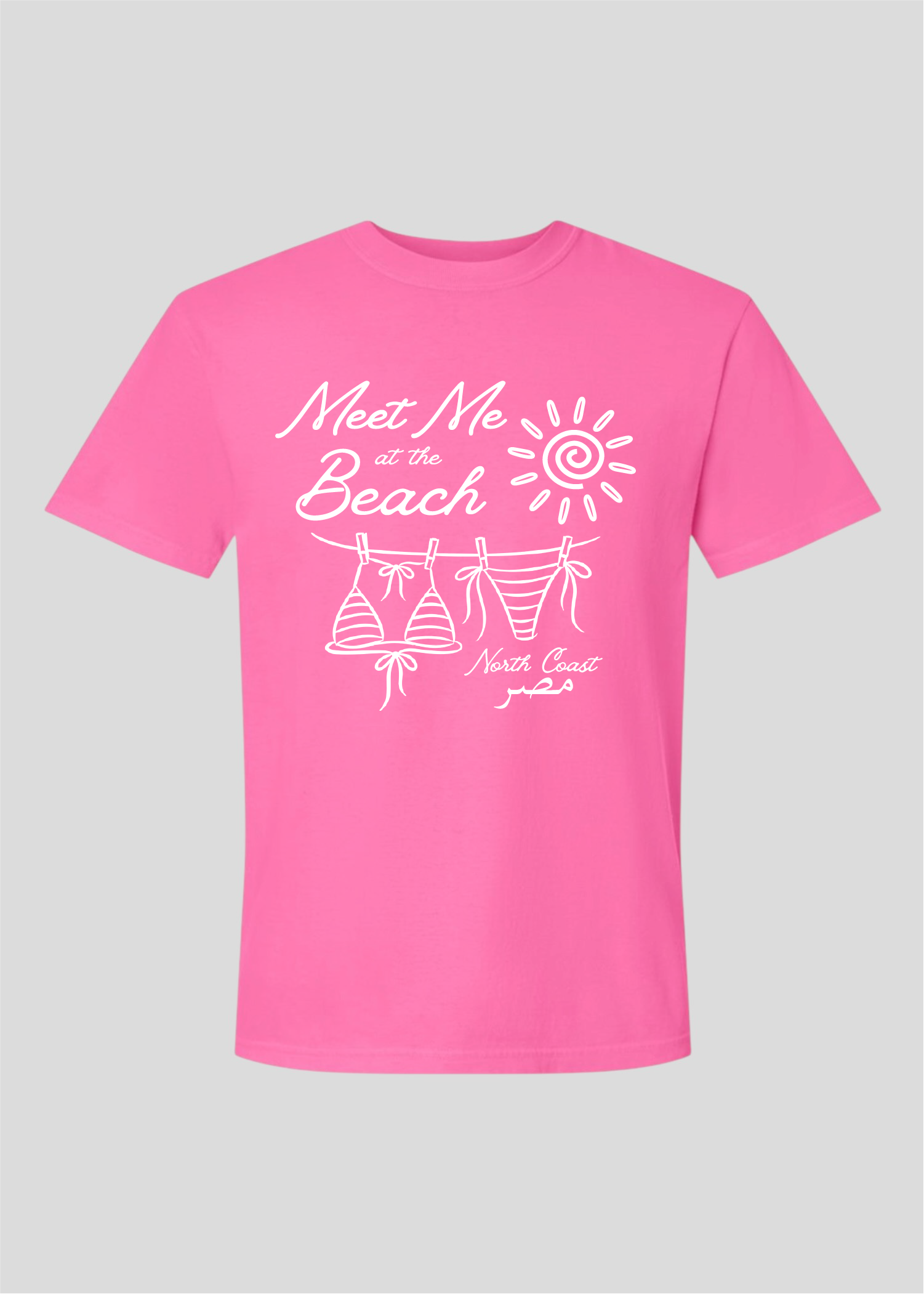 Meet Me at the Beach- Egypt Bikini Tee