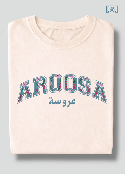 Floral Aroosa Tee