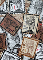 Nefertiti - Egypt Postage Stamp Vinyl Sticker