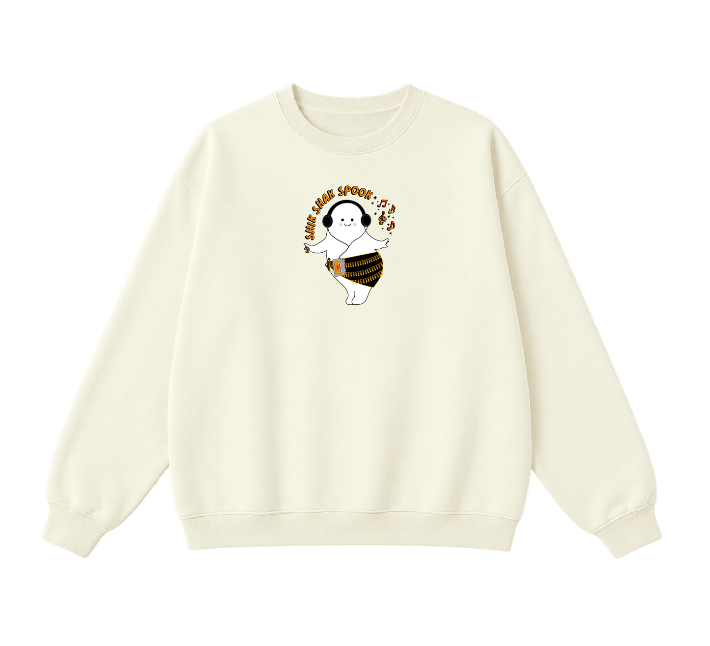 Shik Shak Spook Belly Dancing Ghost Crewneck