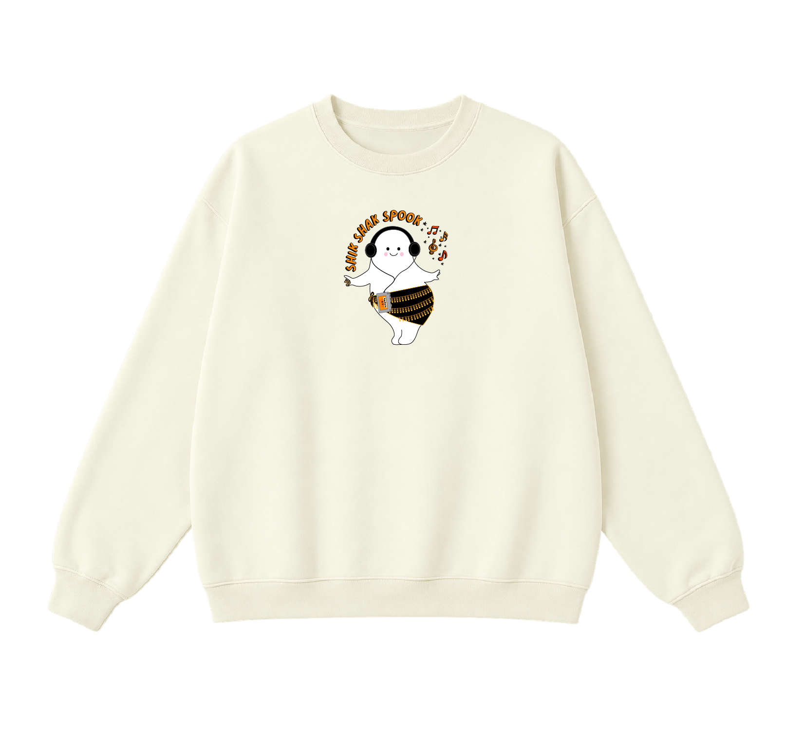 Shik Shak Spook Belly Dancing Ghost Crewneck