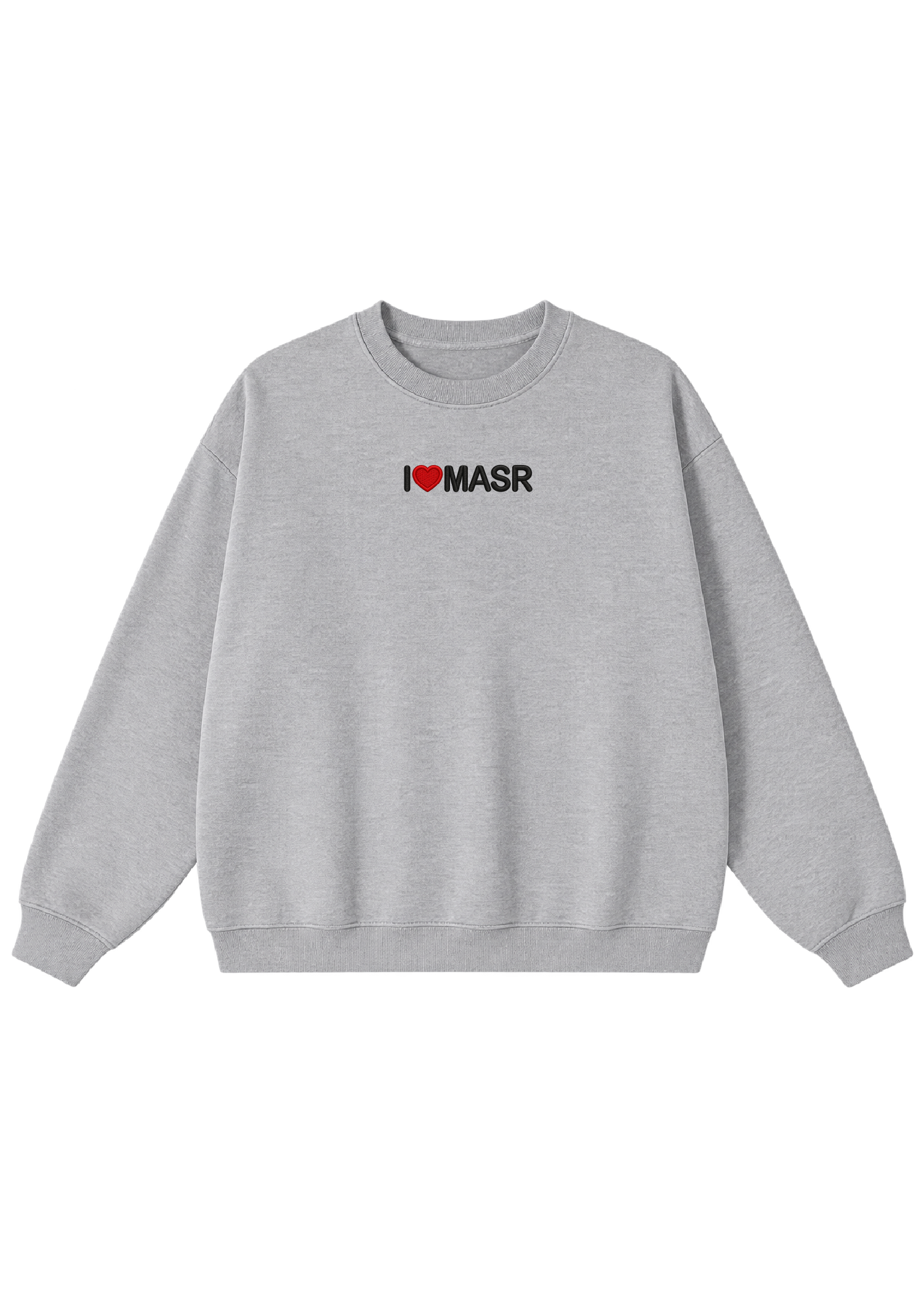 Embroidered I Heart Masr Crewneck