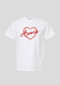 Vintage Scalloped Heart Aroosa Tee