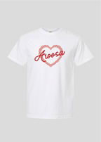 Vintage Scalloped Heart Aroosa Tee