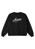 Arees Cursive Script Crewneck
