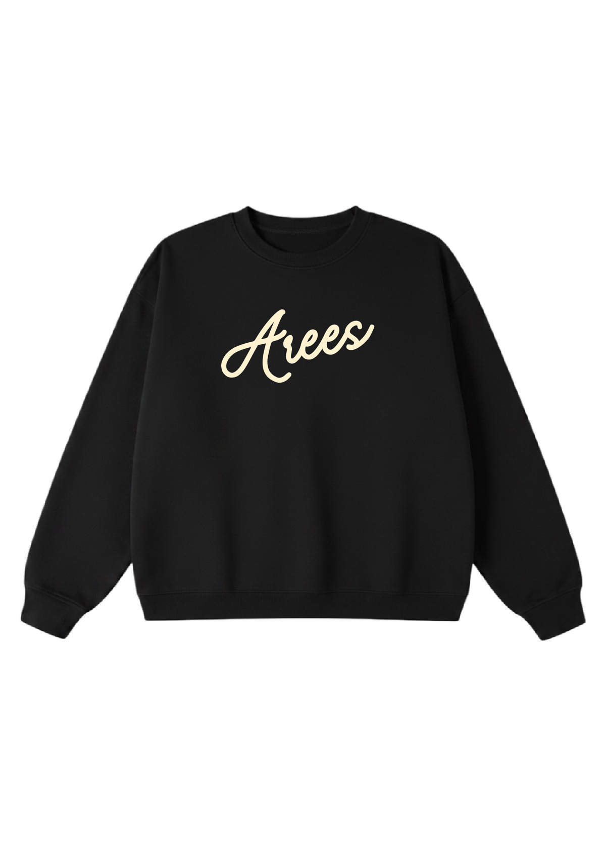 Arees Cursive Script Crewneck