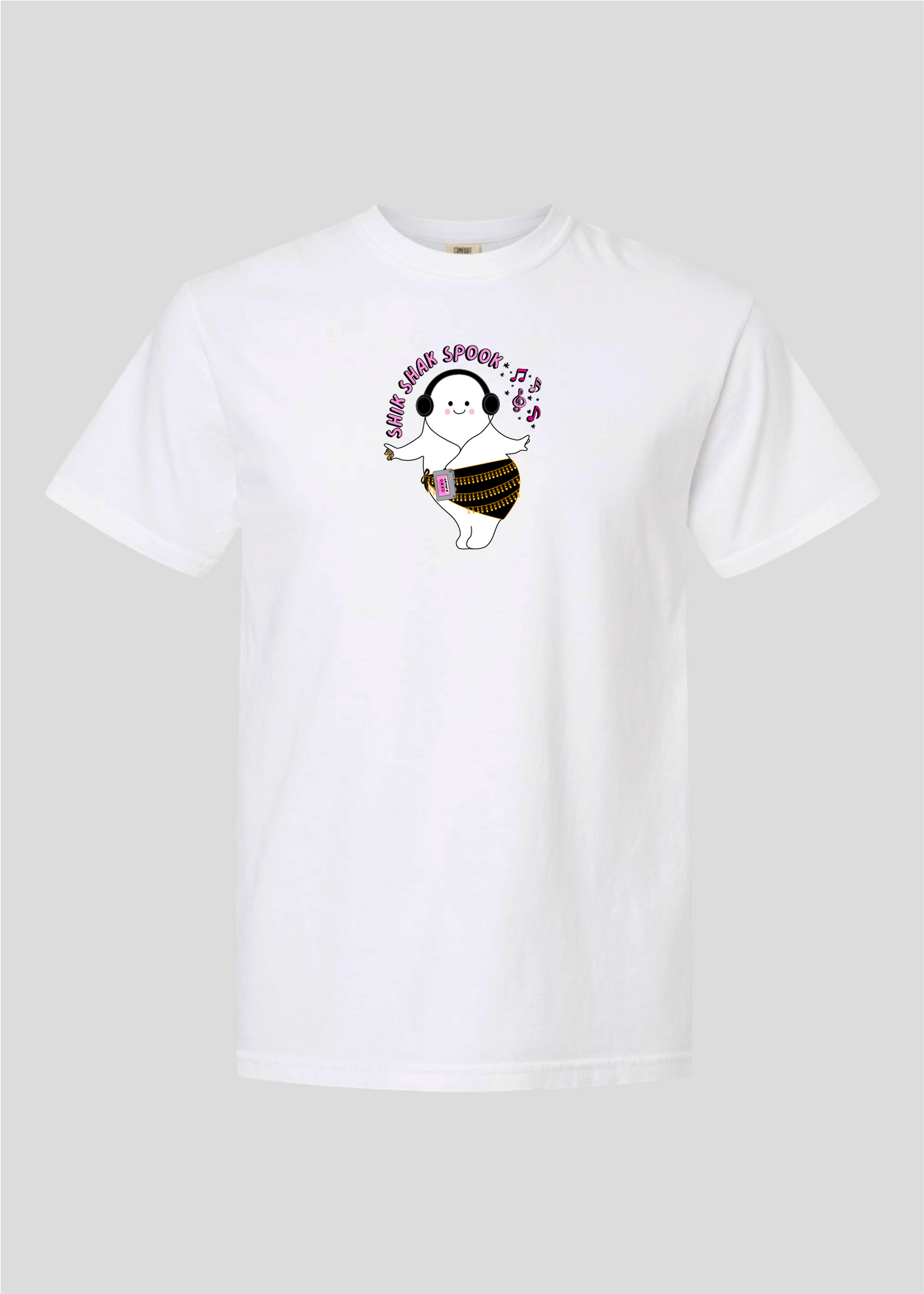 Shik Shak Spook Belly Dancing Ghost Tee